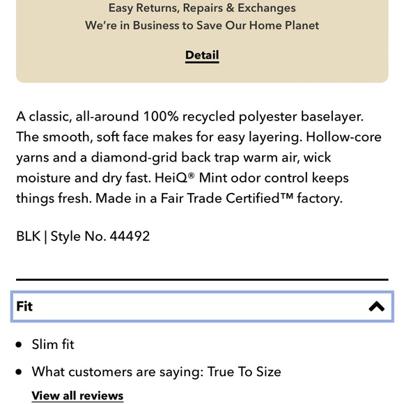 NWT Patagonia Women’s Capilene Midweight Bottom S Black - Picture 11 of 11